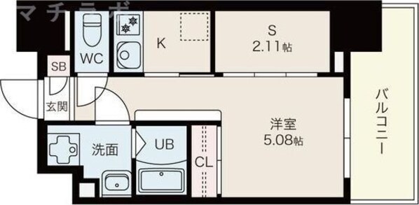 大須観音駅 徒歩9分 9階の物件間取画像